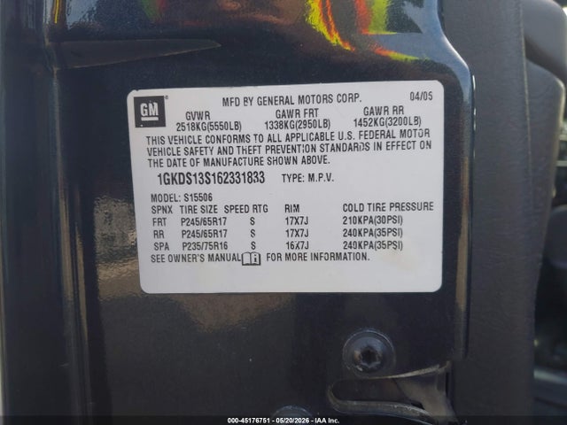 GMC Envoy Sle