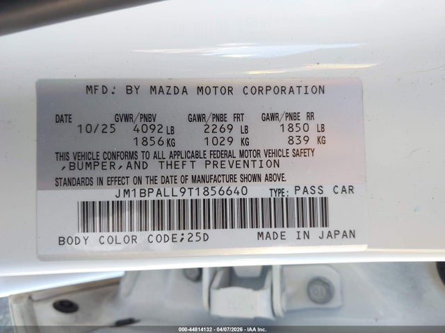 Mazda Mazda3 2.5 S Preferred