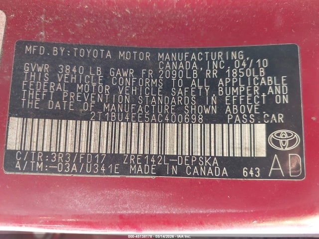 Toyota Corolla S