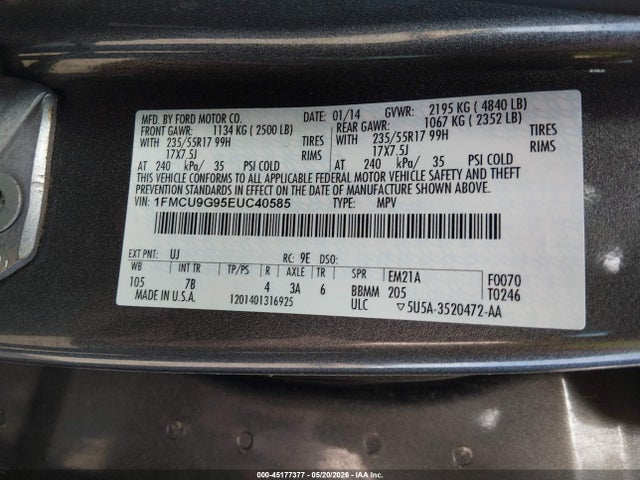 Ford Escape Se