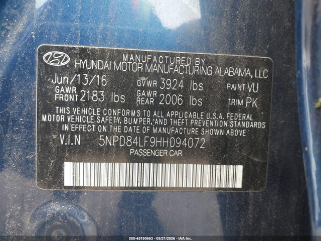Hyundai ELANTRA Se