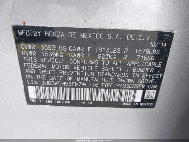Honda Fit Lx