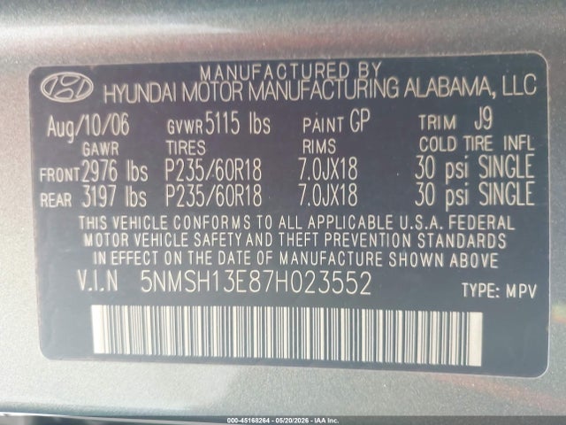 Hyundai SANTA FE
