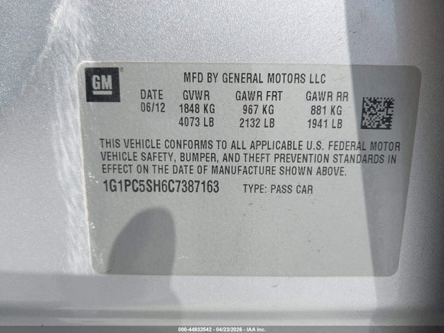 Chevrolet Cruze Ls