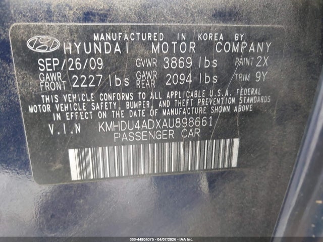 Hyundai ELANTRA Gls
