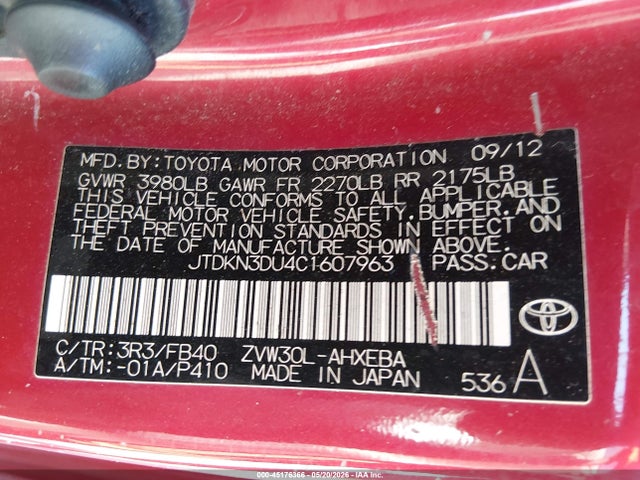 Toyota Prius Two
