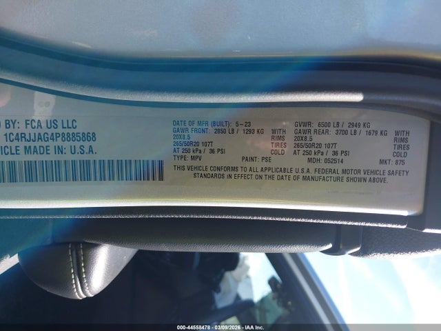 Jeep Grand Cherokee Altitude 4x2