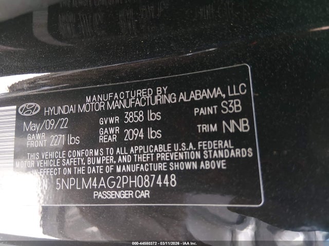 Hyundai ELANTRA Sel