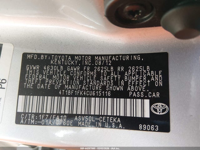 Toyota Camry L