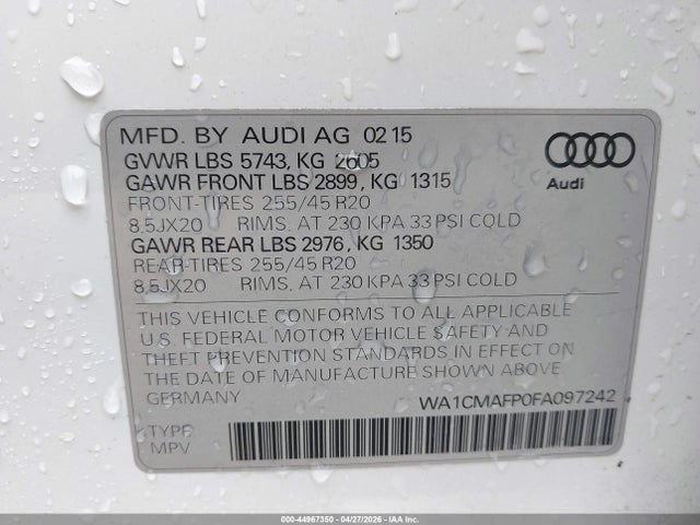 Audi Q5 3.0 Tdi Premium Plus