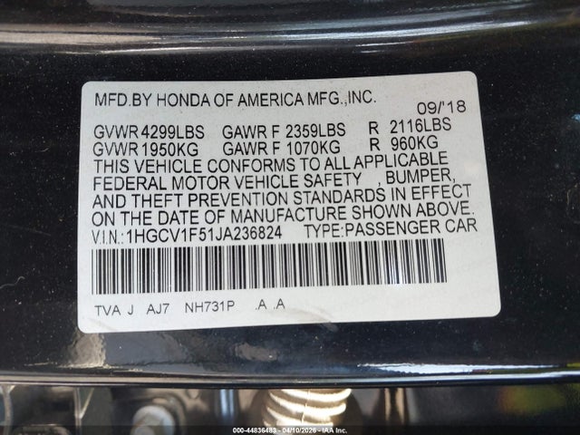 Honda Accord Ex-l
