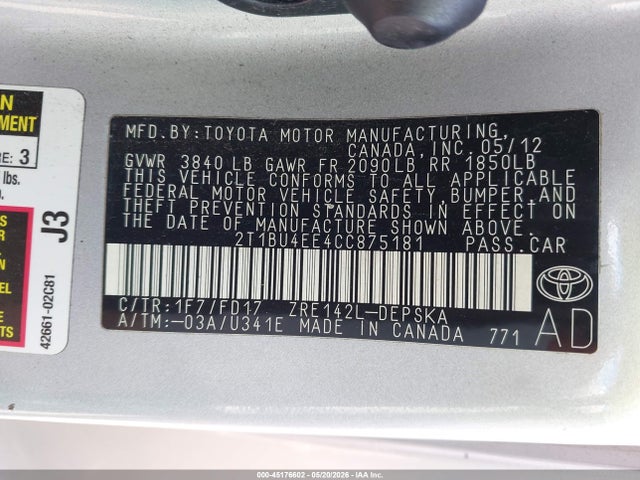 Toyota Corolla S