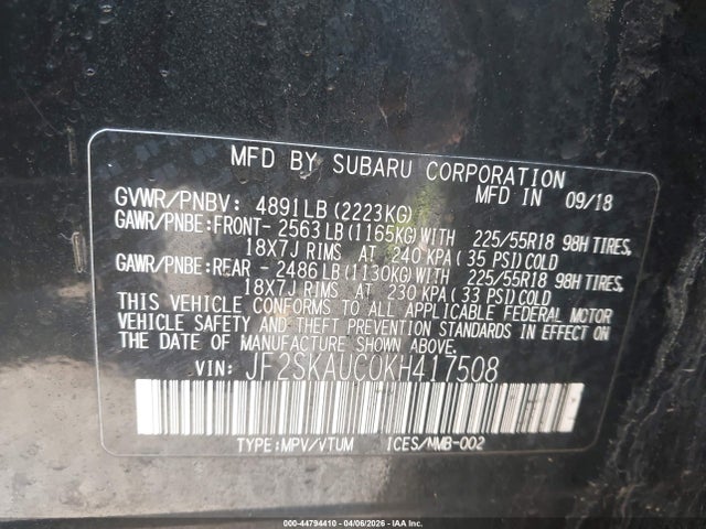 Subaru Forester Limited