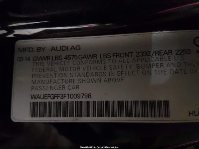 Audi A3 2.0t Premium