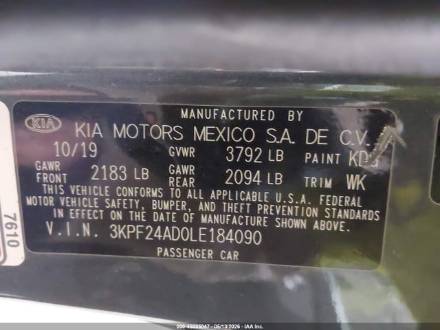 Kia Forte Lxs