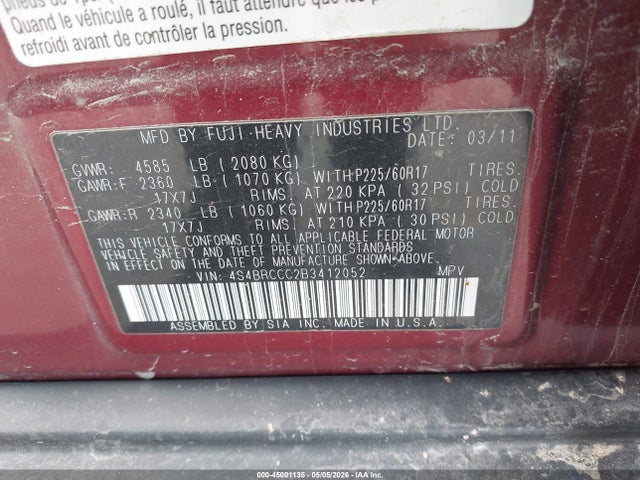 Subaru Outback 2.5i Premium