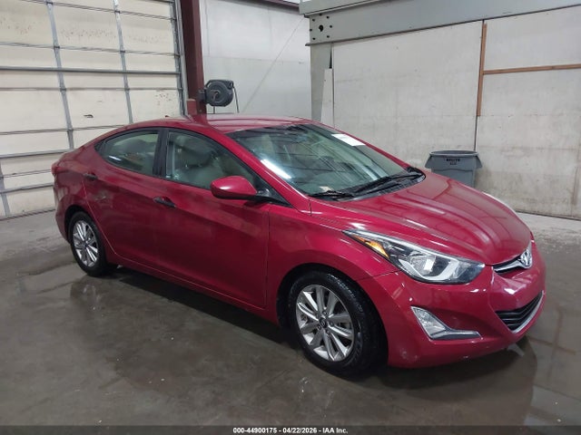Salvage Hyundai ELANTRA Image