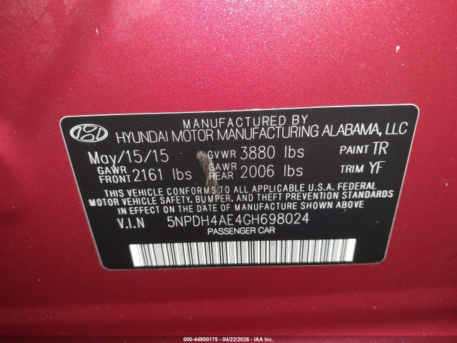 Hyundai ELANTRA Se