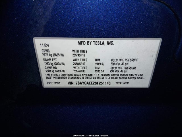 Tesla Model Y Long Range Dual Motor All-wheel Drive