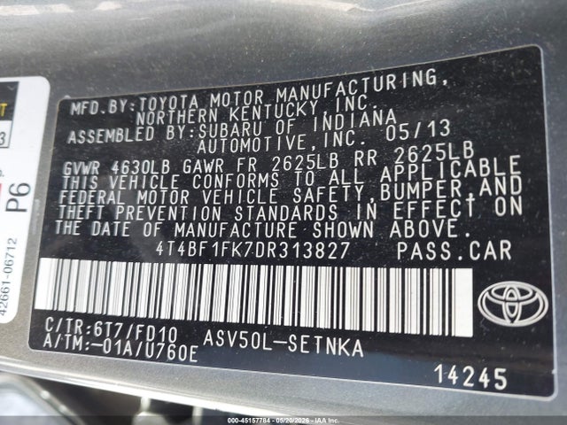 Toyota Camry Le