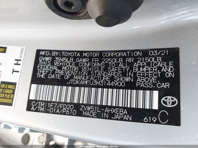 Toyota Prius Le