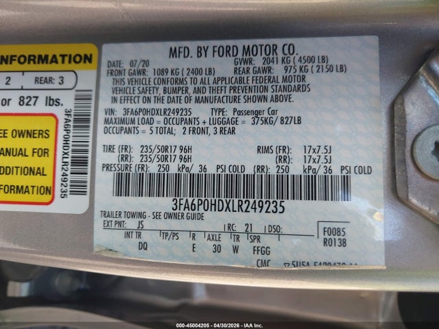 Ford Fusion Se