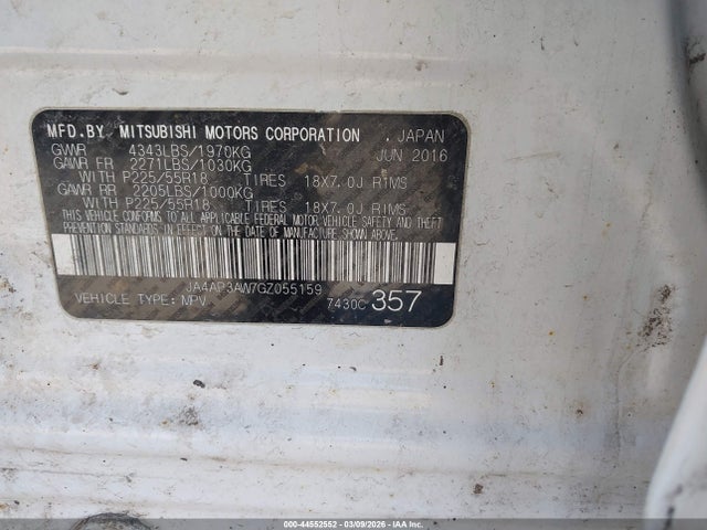 Mitsubishi Outlander 2.4 Es