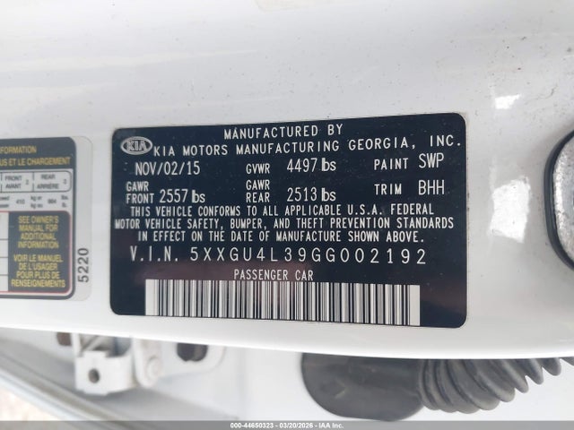 Kia Optima Ex