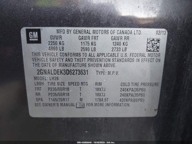 Chevrolet Equinox 1lt
