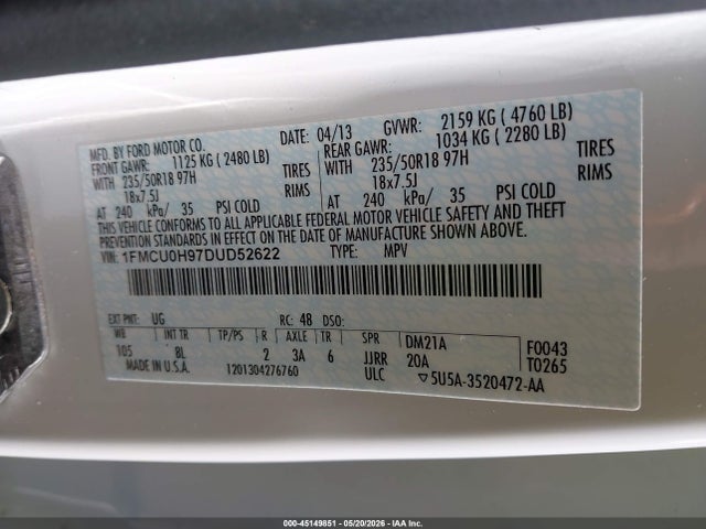 Ford Escape Sel