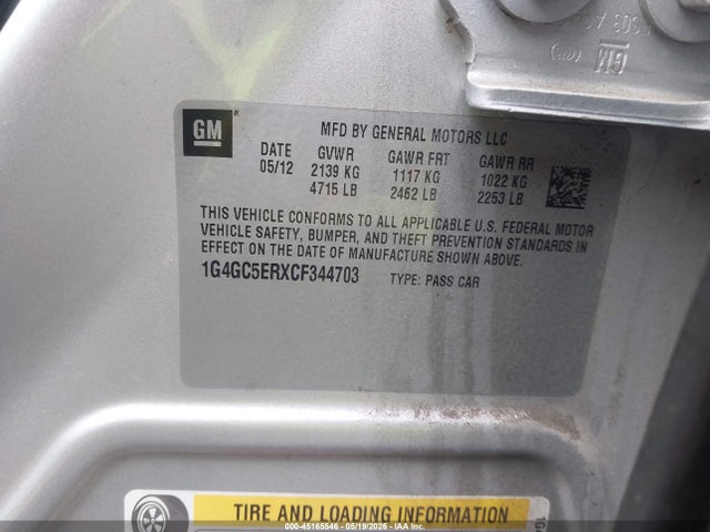 Buick LaCrosse Leather Group
