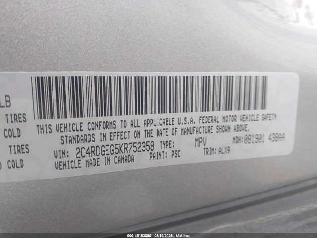 Dodge Grand Caravan Gt