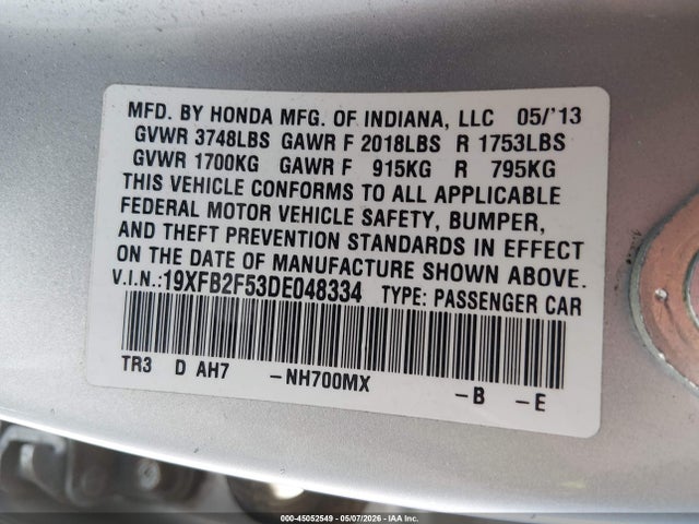 Honda Civic Lx