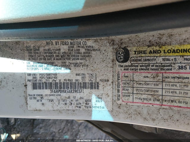 Ford Fusion Se