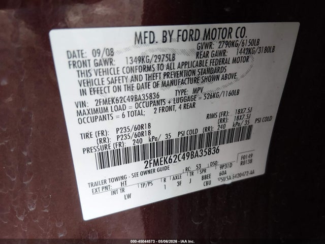 Ford Flex Sel