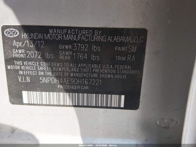 Hyundai ELANTRA Gls