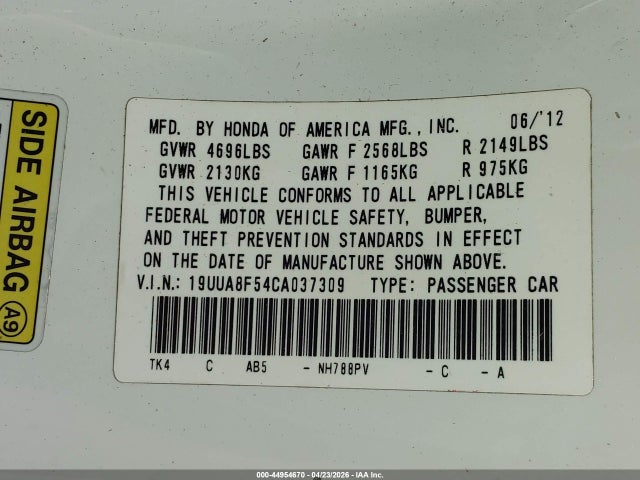 Acura TL Tech Auto
