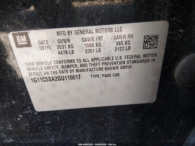 Chevrolet Malibu Lt