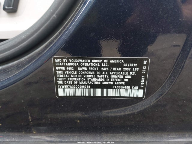 Volkswagen Passat 2.0l Tdi Se