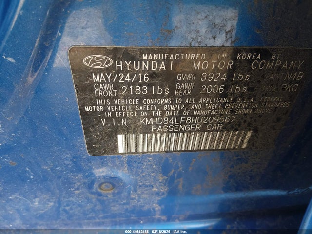 Hyundai ELANTRA Se
