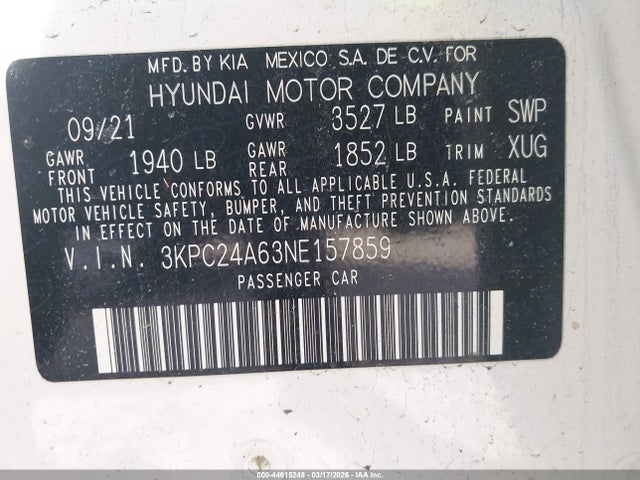 Hyundai ACCENT Se