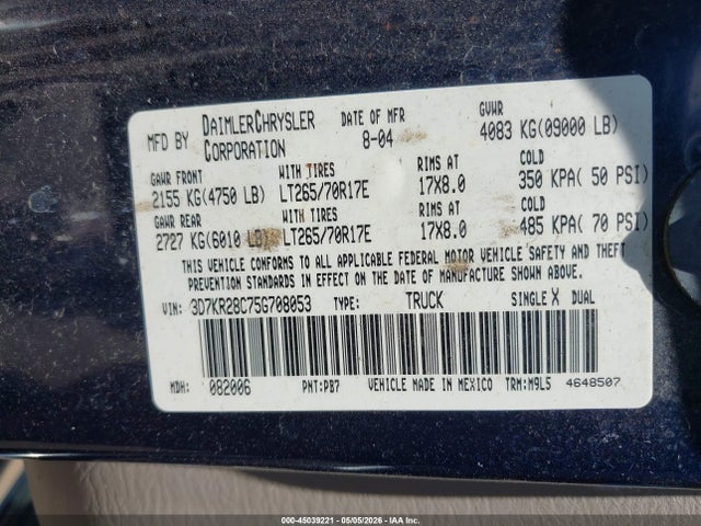 Dodge Ram 2500