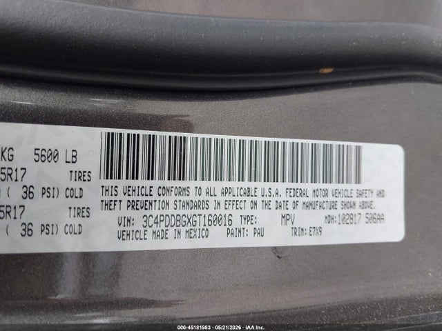 Dodge Journey Sxt