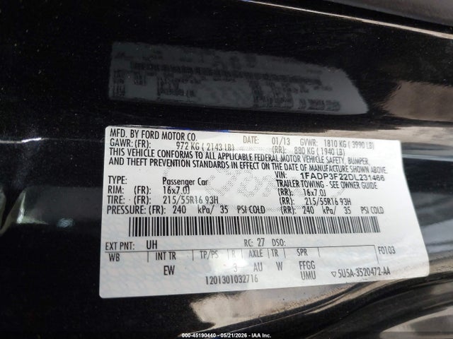 Ford Focus Se