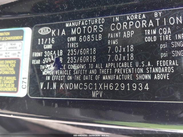 Kia Sedona Ex