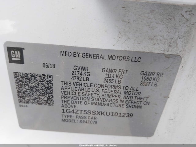 Buick LaCrosse Awd Premium