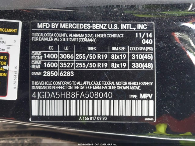 Mercedes-Benz M-Class 4matic