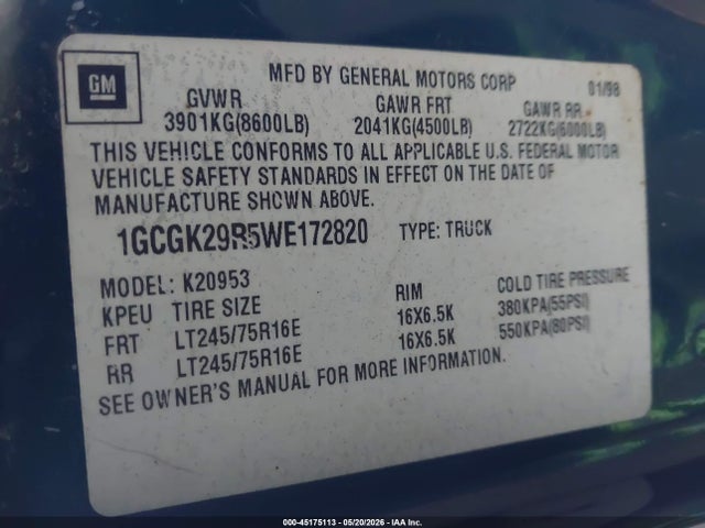 Chevrolet K2500 Fleetside