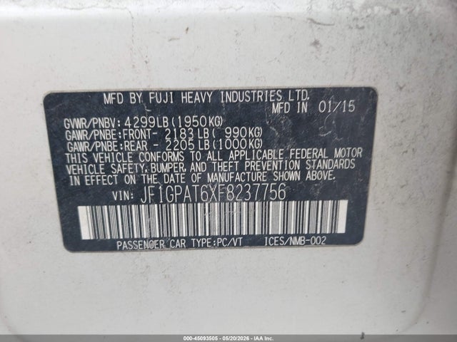 Subaru Impreza 2.0i Sport Premium