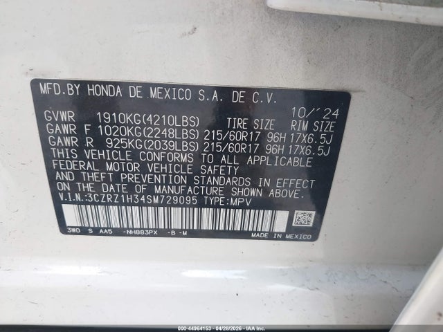Honda HR-V 2wd Lx